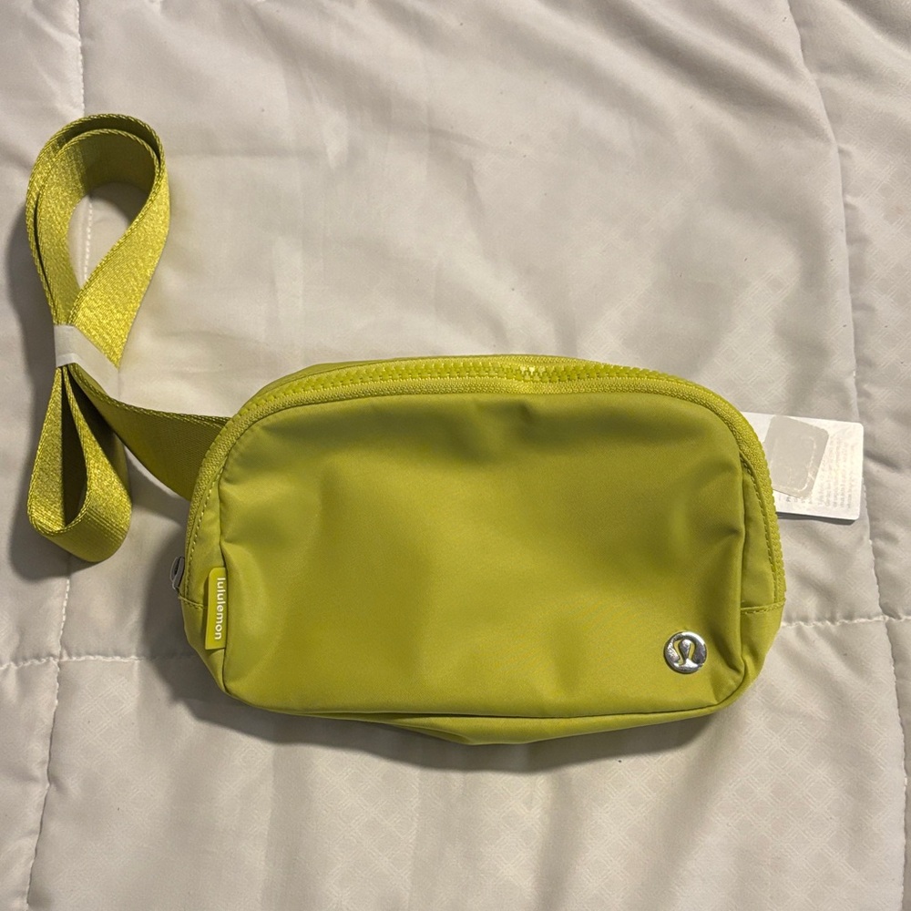Lululemon Athletica Neon Yellow Crossbody Bag